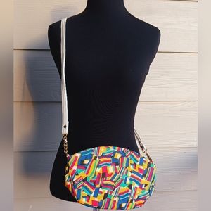 Colorful vintage crossbody bag